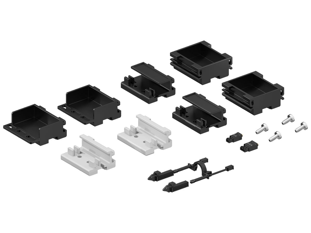 Verriegelungs-Set Rittal DK 7979.001 Steckdosenschutz für VX IT schwarz