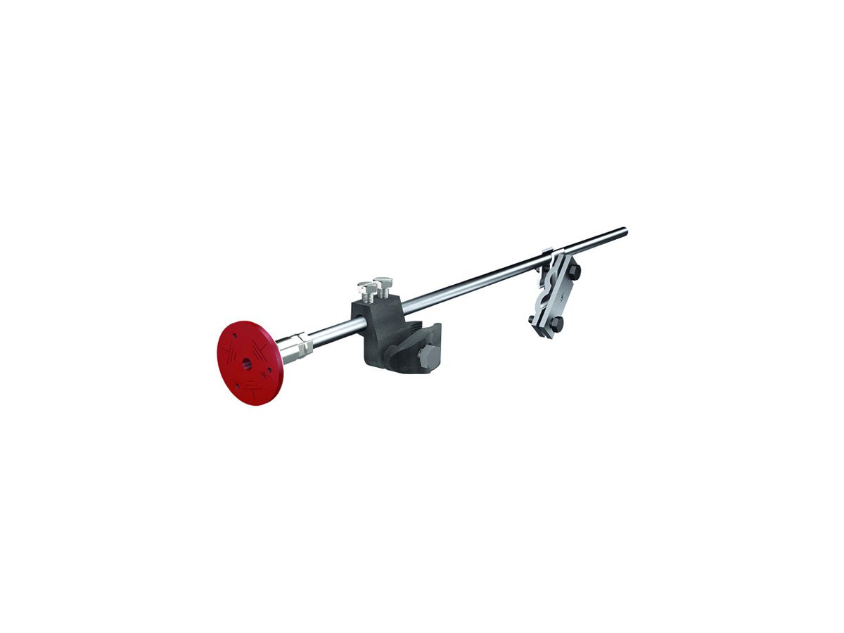 Anschliessgarnitur lang Flury FE 71, Inox A4, L=435mm