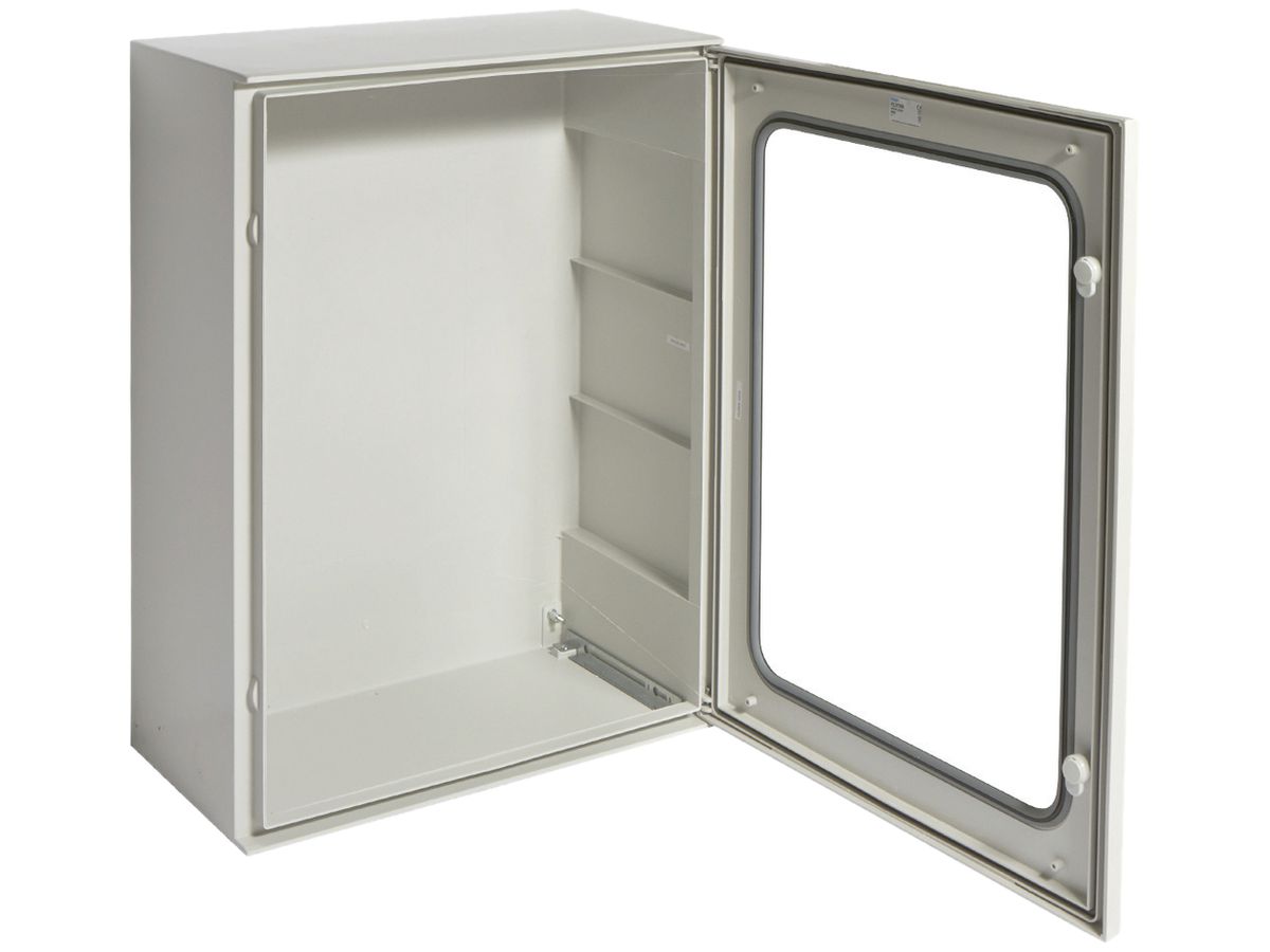 AP-Verteiler Hager Orion.Plus Polyester 600×800×300mm IP65 SKII hgu Klarsichttür