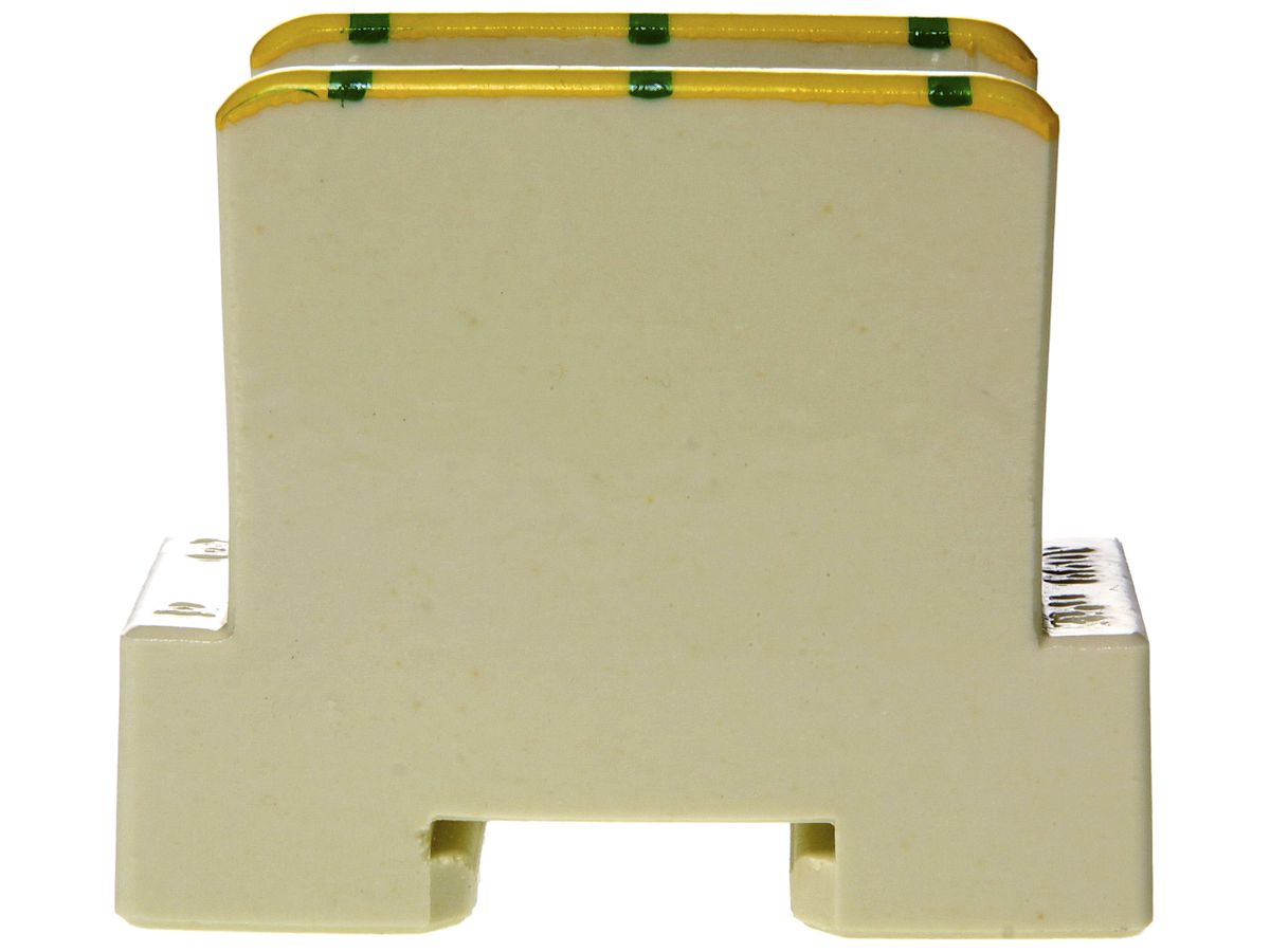 Abzweigklemme Woertz 16…35mm² 125A 660V Schraubanschluss 2×1 grün/gelb