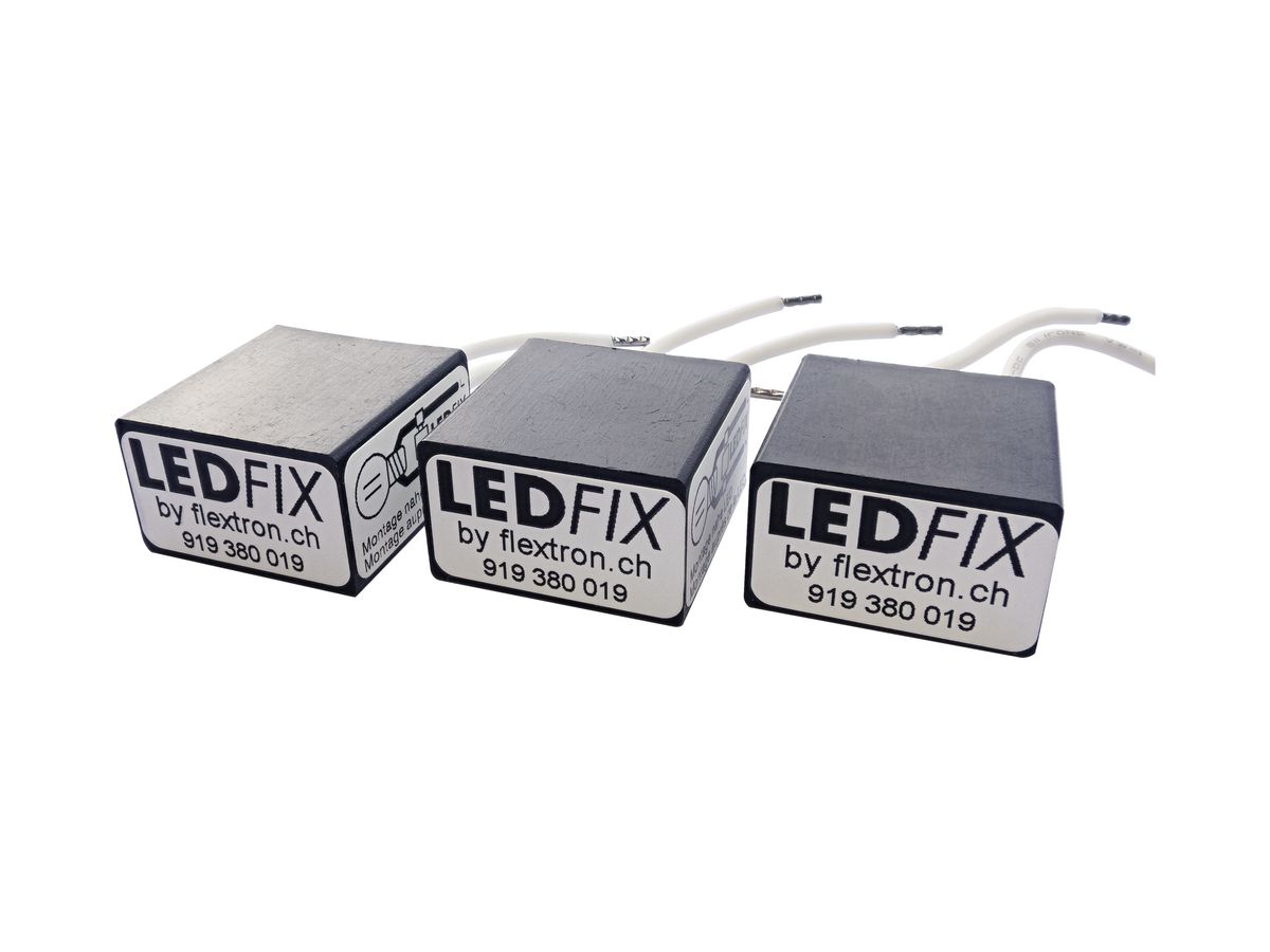 Dimm-Stabilisator ALADIN LEDFIX für dimmbare LED-Lampen, 3 Stück