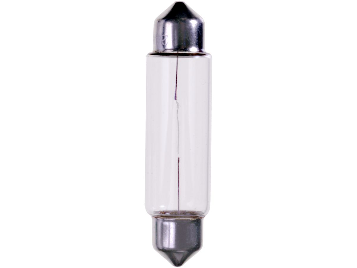 Soffittenglühlampe Ø10.5×44mm 12V 5W klar
