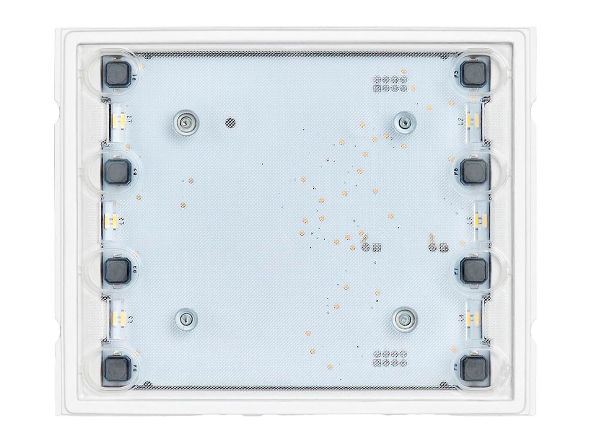 Basis-Tastenmodul Urmet Alpha, 8×Taste, IP55