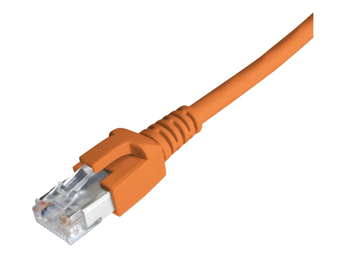 Patchkabel RJ45 Dätwyler 7702 proflex LSZH CAT6A S/FTP AWG26 1:1 orange 30m