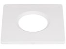 Abdeckung SLV UNIVERSAL IP65 Kunststoff 88×88×5.5mm weiss