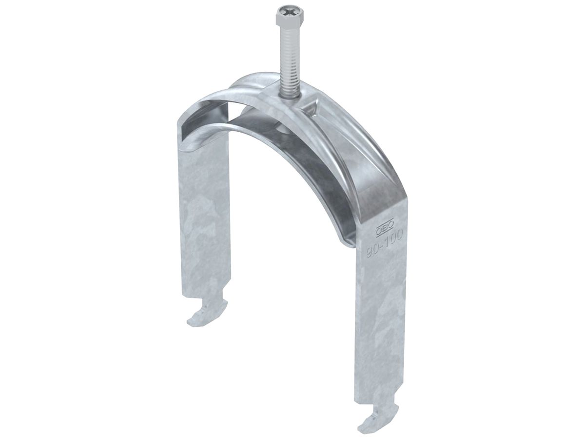 Schnellverleger BET 2056 H-Fuss Metall 90…100mm 1×Kabel Stahl tfZn
