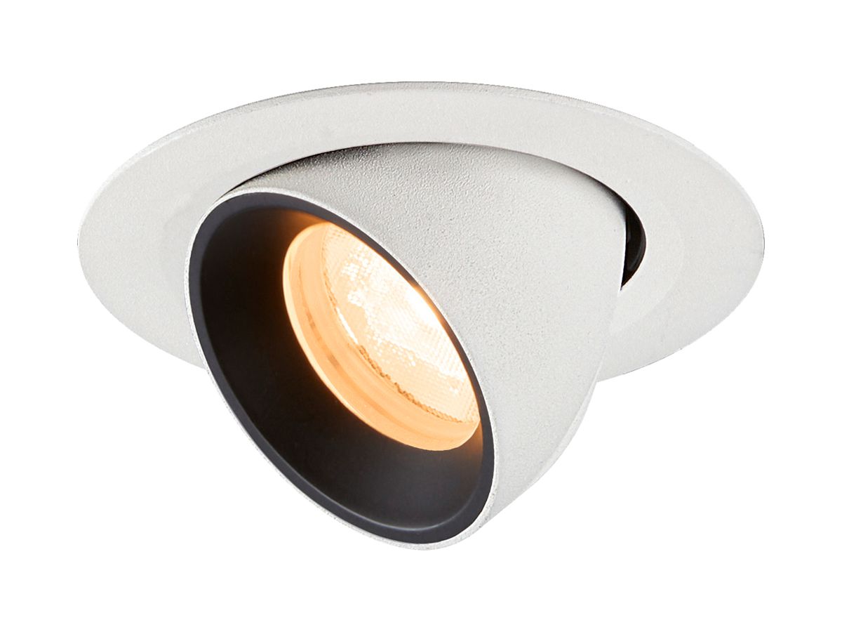 LED-Downlight SLV NUMINOS GIMBLE XS 6.9W 900lm 2700K MB DALI Ø68 ws/sz