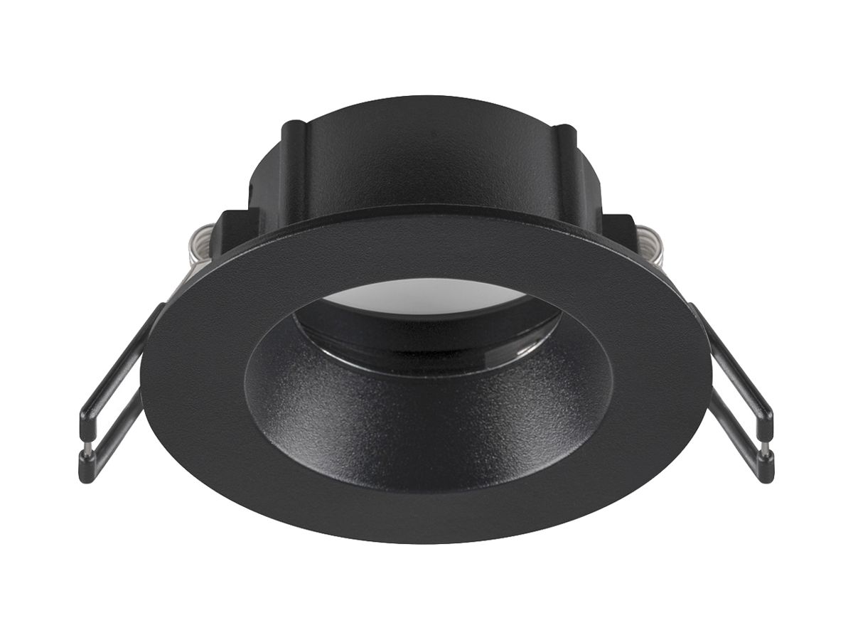 Einbaurahmen SLV NEW TRIA 68 Aluminium Ø82×34mm schwarz
