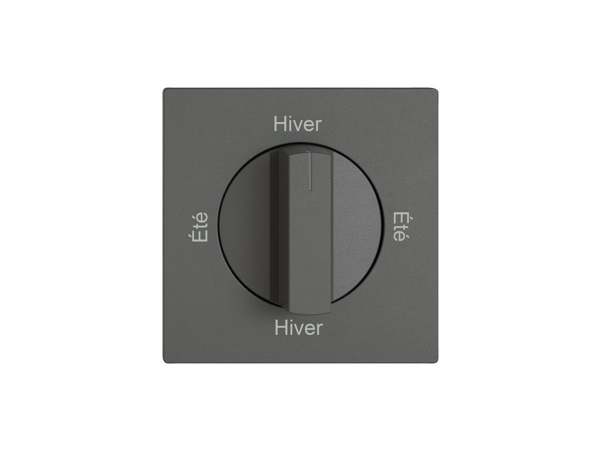 Montageset EDIZIO.liv SNAPFIX® f.Drehschalter m.Griff Été-Hiver-Été-Hiver dgu