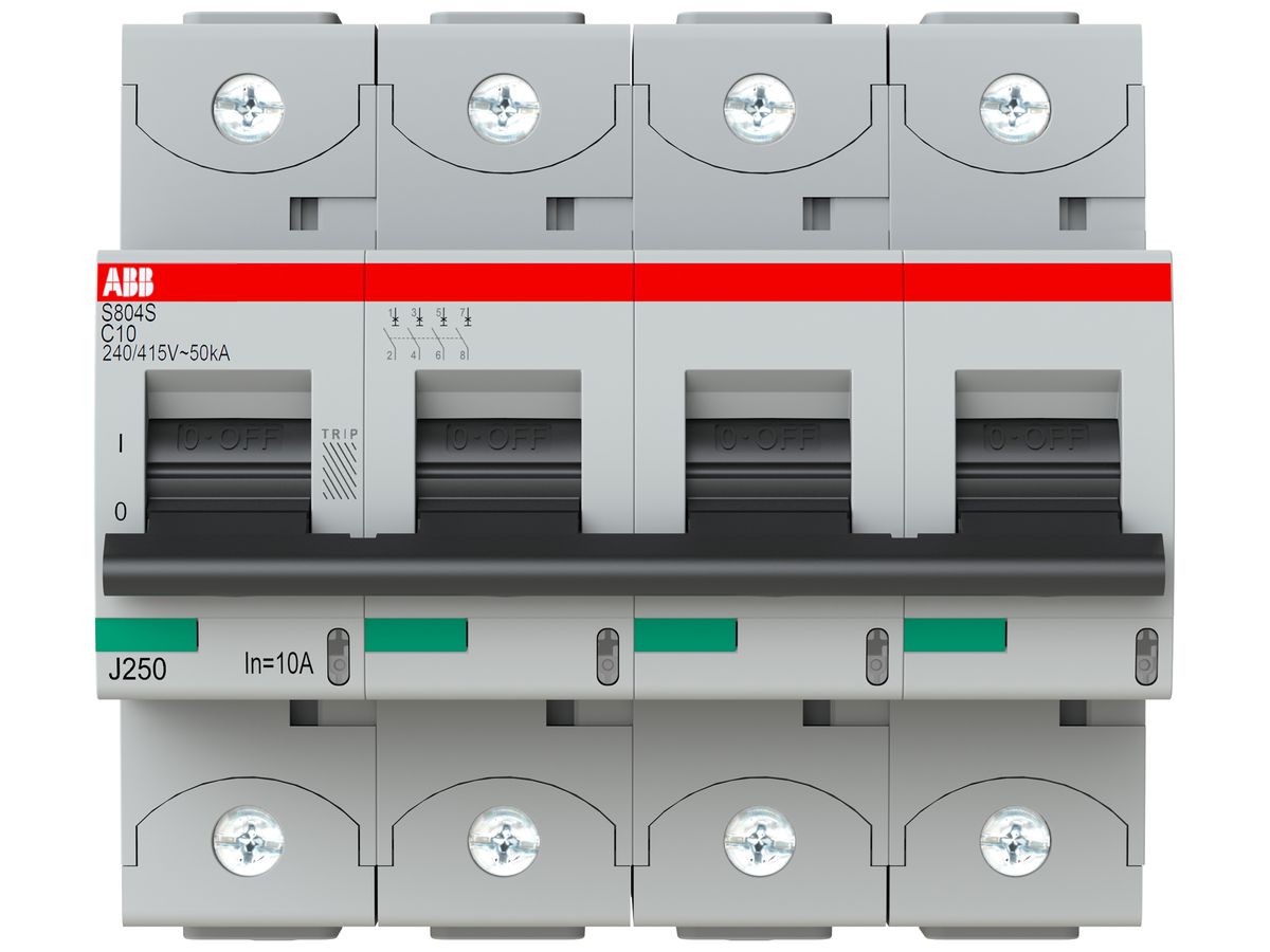 Leitungsschutzschalter ABB S804S-C 10A 50kA