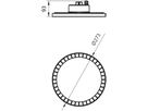 LED-Hallenstrahler Philips Ledinaire HB BY020P G2 LED105S/840 PSU WB GR