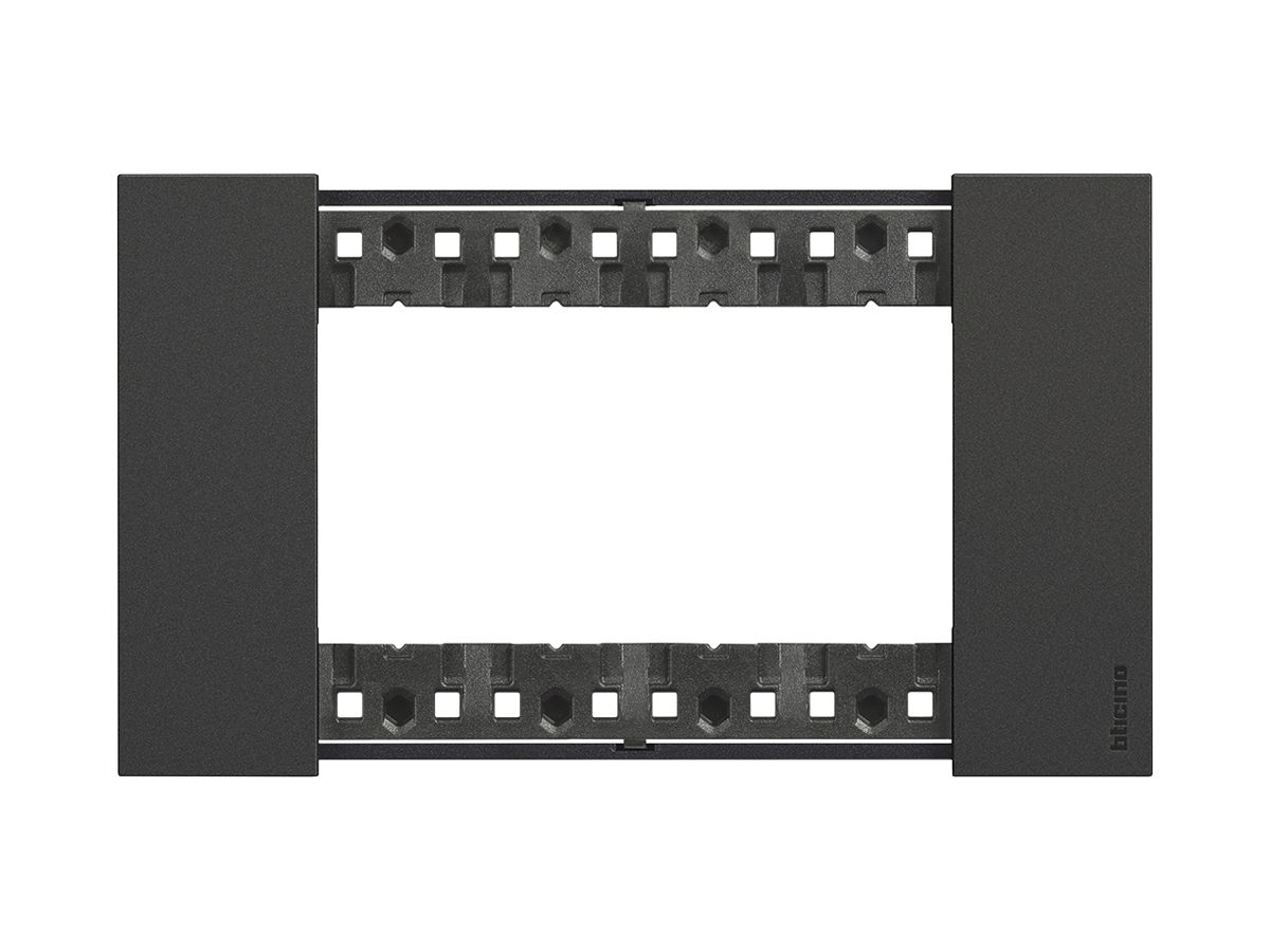 Abdeckrahmen Living Now 4 Module 147.5×86mm black