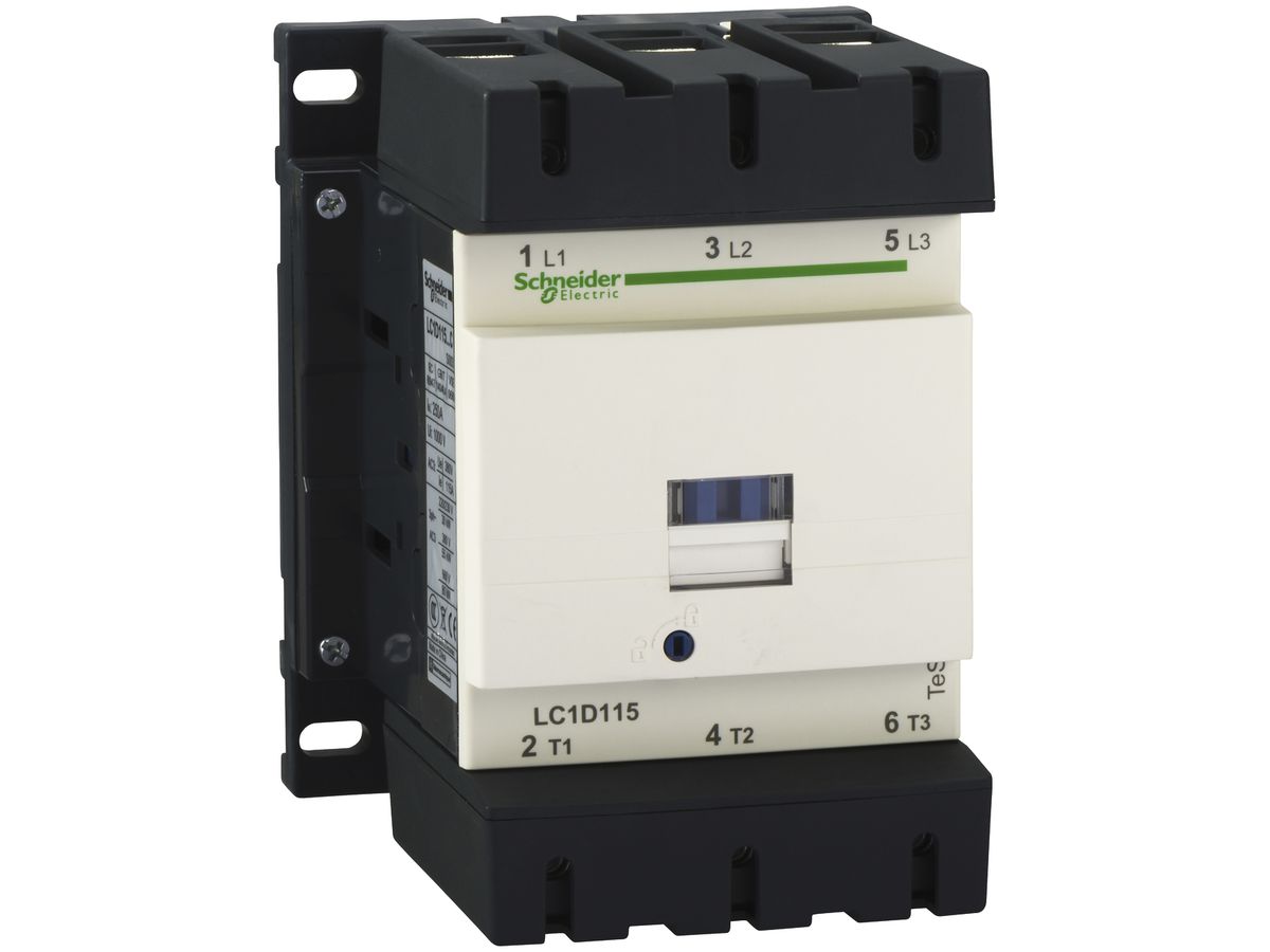 Schütz Schneider Electric LC1 115A 400V 1S+1Ö