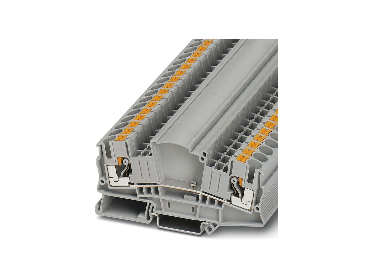 Reihenklemme 0.5…10mm² grau Push-in-An.PTMED 6