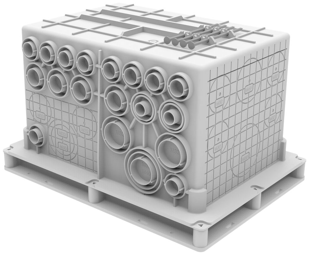 UP-Schalungskasten Multibox Compact Typ A 250×180×152mm