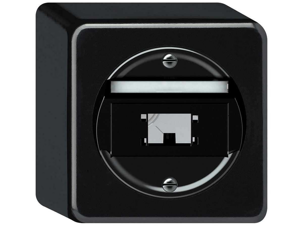 AP-Montageset origin schräg 1×Multimediamodul 88×88mm schwarz