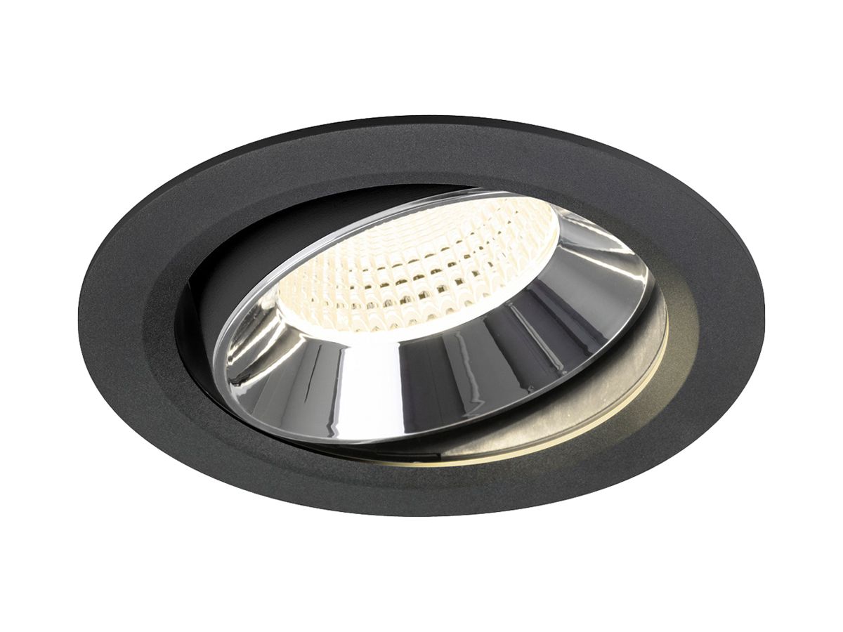LED-Downlight SLV NUMINOS MOVE XL 24W 3800lm 4000K WB DALI Ø175 sz/cr