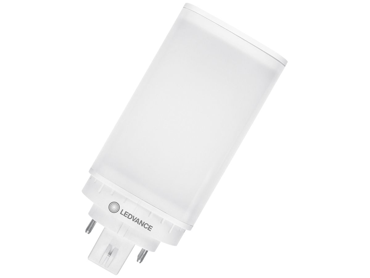 LED-Lampe LEDVANCE DULUX T/E13 GX24Q-1 6W 700lm 4000K 102.8mm mattiert 120°