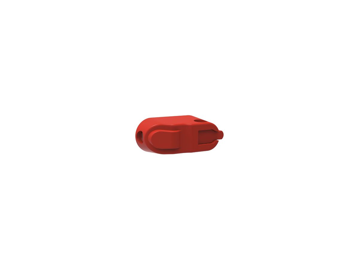 Griffknopf für OT16-40F3/F4 37mm, Abschliessbar, rot