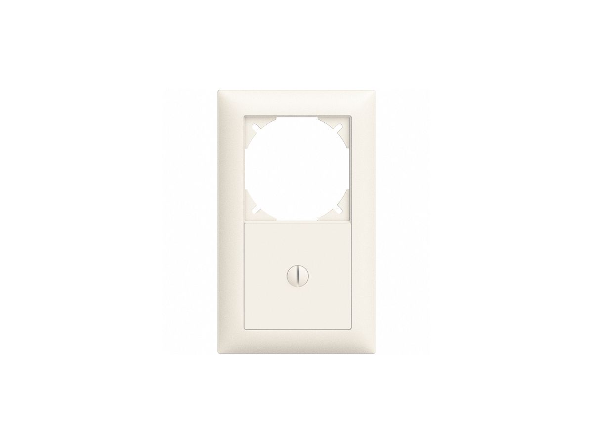 UP-Kombination EDIZIOdue leer+blind weiss vertikal