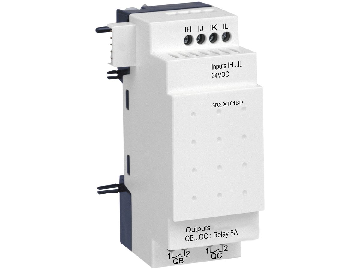 Digitale Erweiterung Schneider Electric 4e/2a 24VDC zu Zelio Logic 3