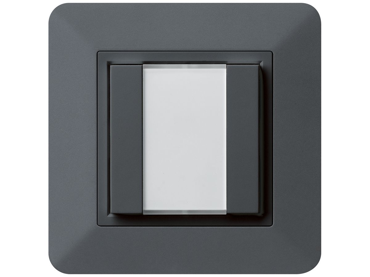 UP-Universaltaster 2×kallysto.trend mit LED anthrazit