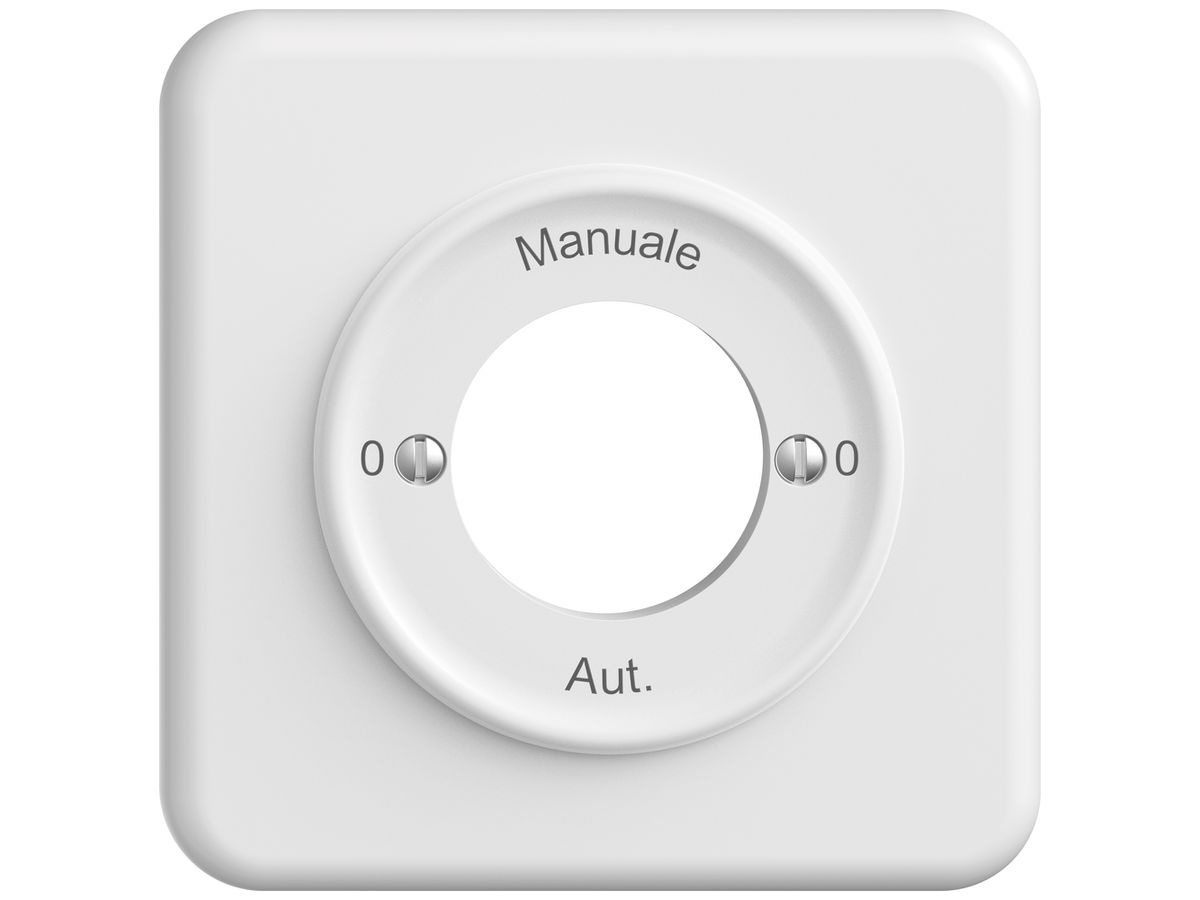 UP-Montageset STANDARDdue SNAPFIX® f.Drehschalter m.Schloss 0-Man-0-Auto (I) ws