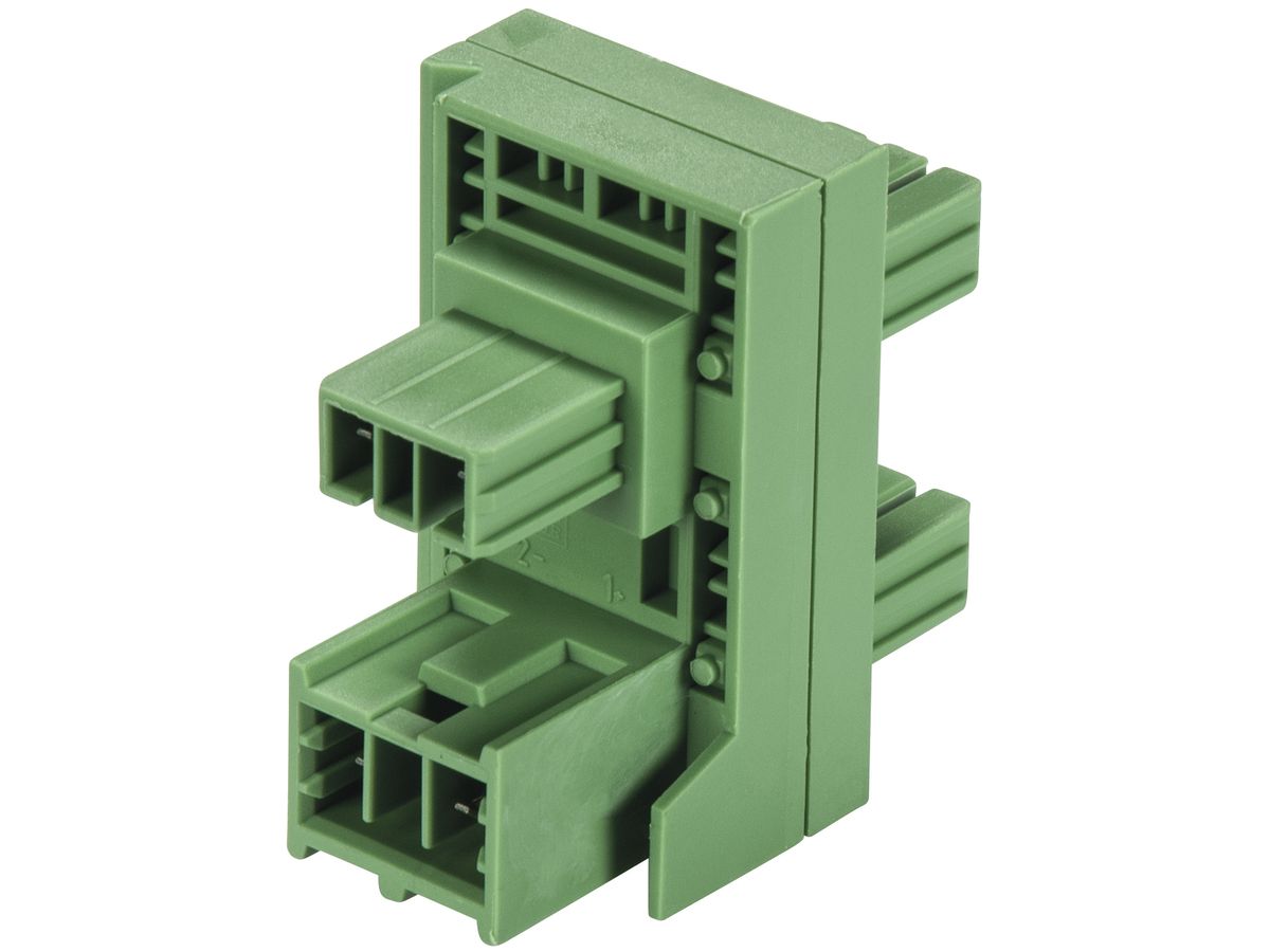 Verteiler BST14i2V, KNX, 2-polig, 50V, 3A, grün