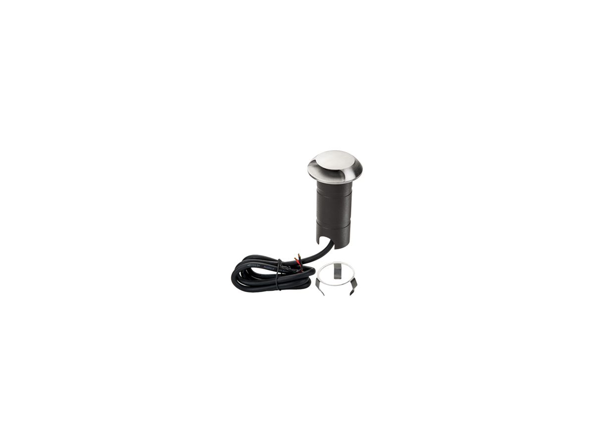 EB-LED-Bodenleuchte SG Luna Deco 1 IP67 4W 8lm 3000K Ø60×90mm schwarz