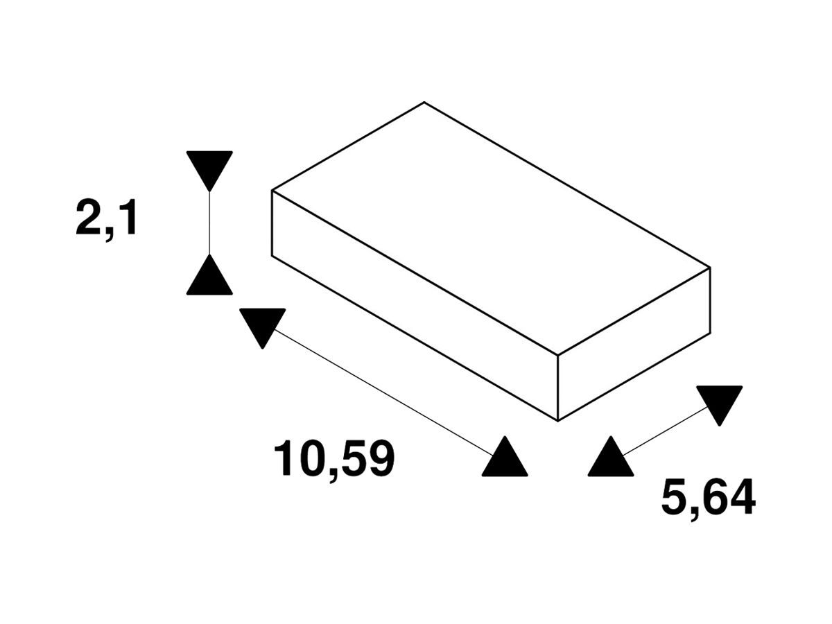Zugentlastung SLV Klemme 5-polig 105.9×56.4×21mm Kunststoff weiss