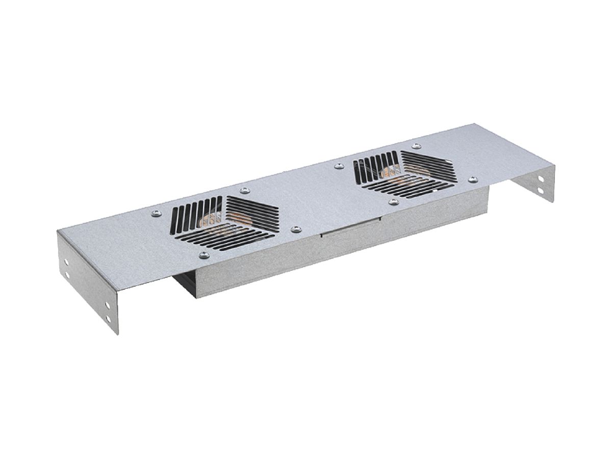 Belüftungseinheit R&Mfreenet Classic für Netzwerkschrank 19", 2-fach, 230V