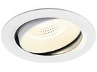 EB-LED-Spot SLV NUMINOS MOVE XL 24W 3800lm 4000K WB DALI DIM Ø190×116mm ws