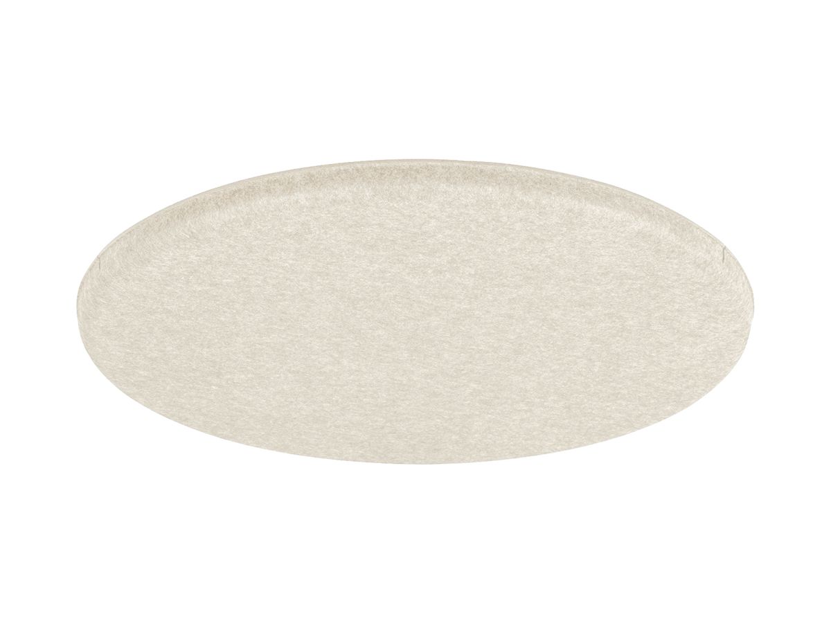 Abdeckung SLV ONE Filz Ø755×38mm beige schalldämmend