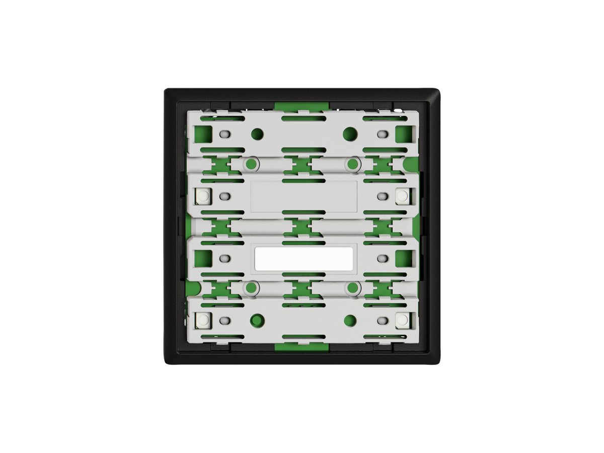 Frontplatte EDIZIO.liv SNAPFIX® für UNI-Taster 3911-1 ohne LED sz
