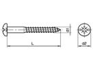 RK-Holzschraube spezial 3.5×35mm verzinkt