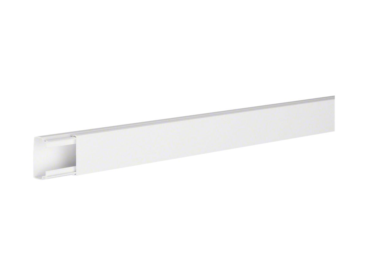 Installationskanal tehalit LFE, 20×35mm, PVC UV-stabil, verkehrsweiss