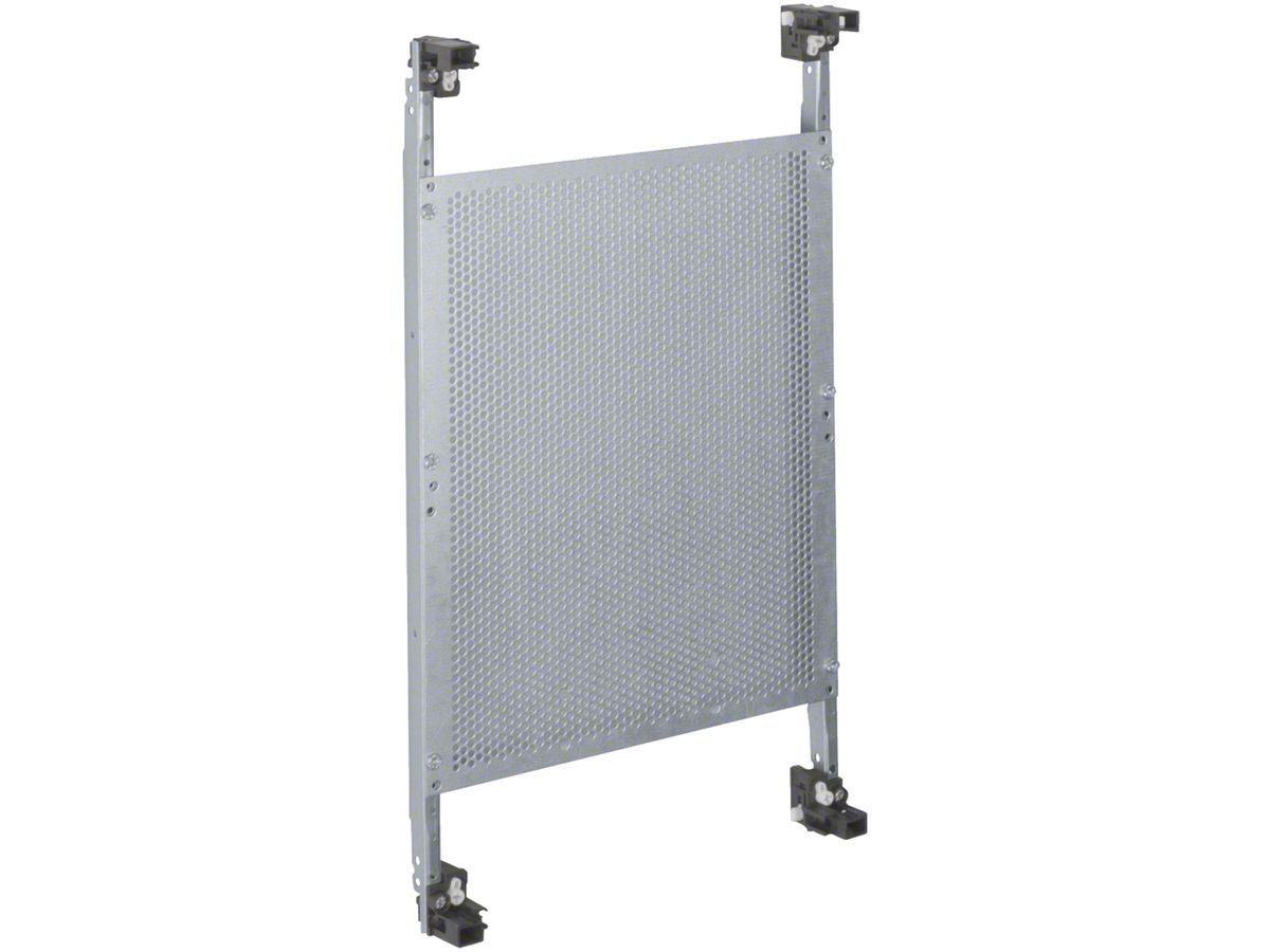 Telekommunikationsfeld Hager mit Lochblech 250×450mm (B×H)