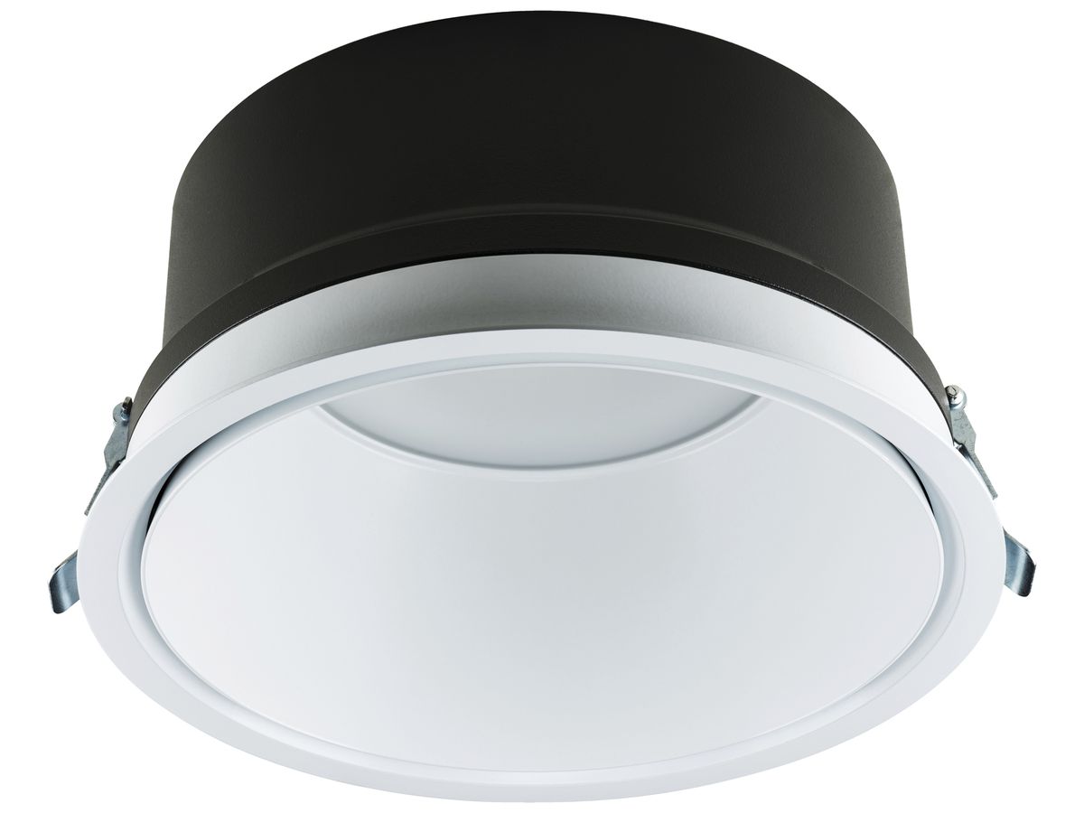 LED-Downlight Sylvania Solstice 200 17W 2300lm 930 IP20/40 70° DALI Ø215 ws/ws
