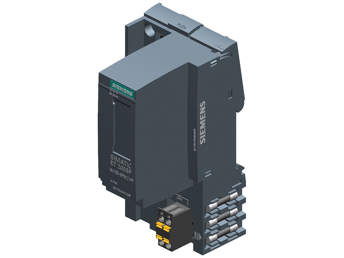 SPS-Interfacemodul Siemens SIMATIC ET200SP PROFINET IM155-6PN/2 HF 2-teilig