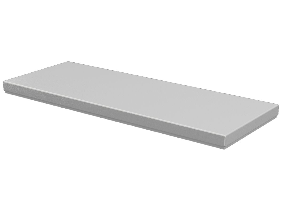 Abschlussplatte Rittal CX 600×400mm Stahl grau