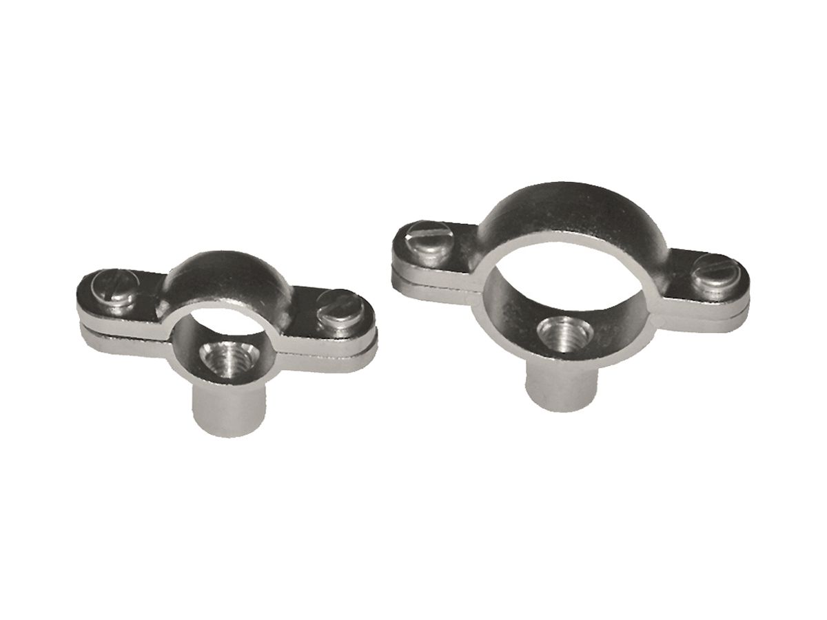 Rohrschelle RS M25 Stahl rostfrei