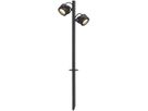 Spiessleuchte SLV SITRA 360, 2×GX53 9W IP44 anthrazit
