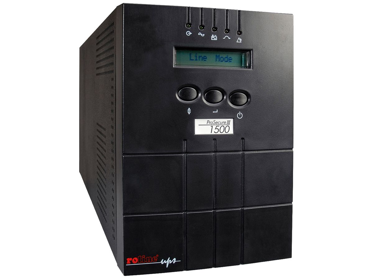 USV-Anlage ROLINE ProSecure III 1500 1L/1L 1500VA Online