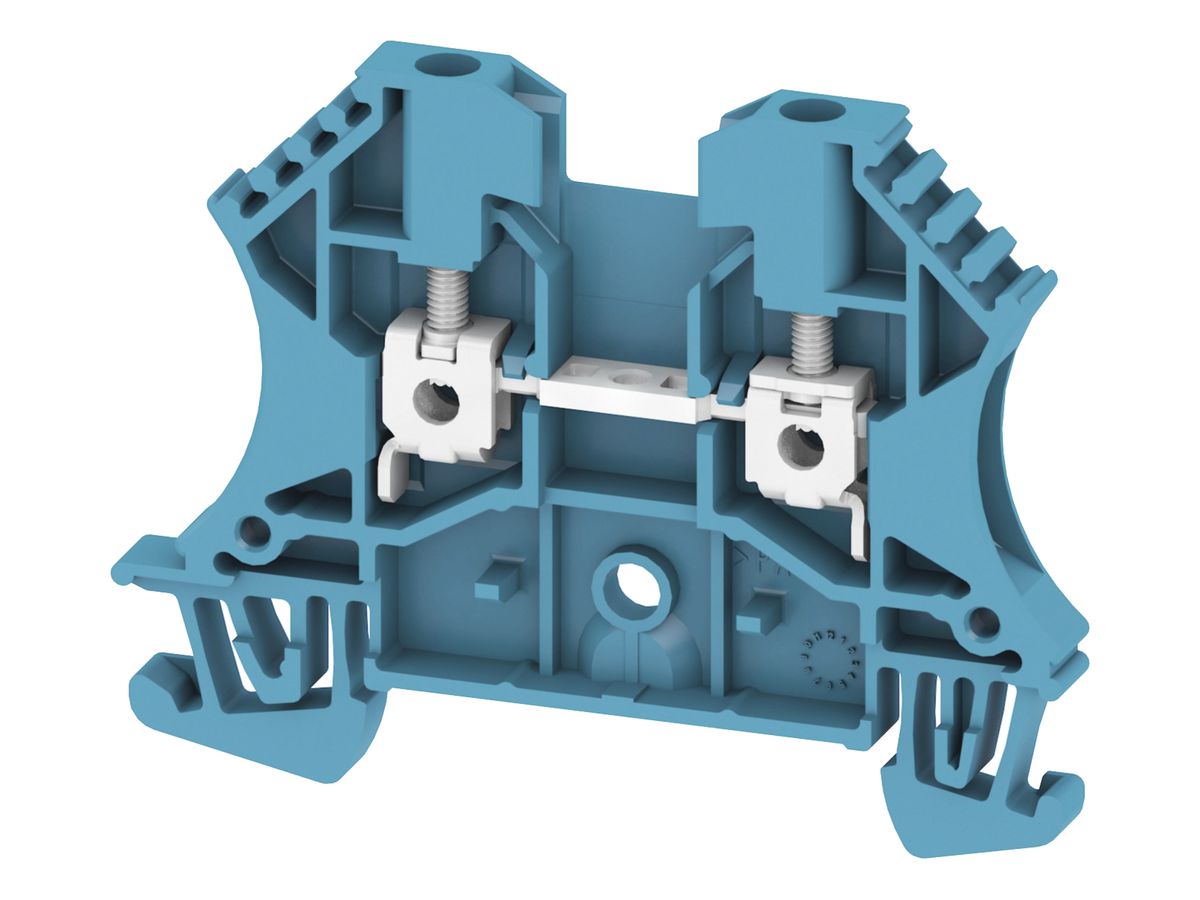 Durchgangs-Reihenklemme 0.5…2.5mm² 24A 800V TH35/G32 blau