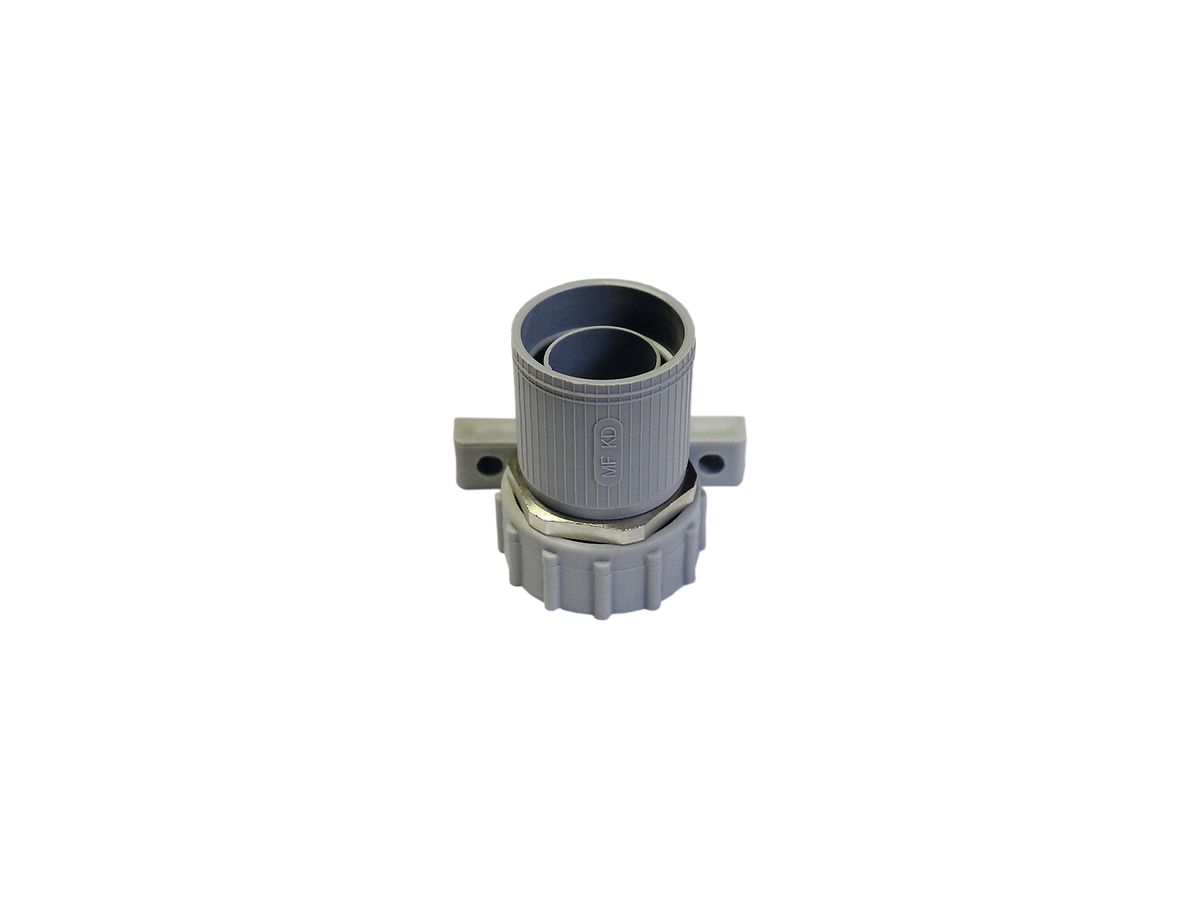 Schlauchhalter Plica USH/D, M32, NW21, grau