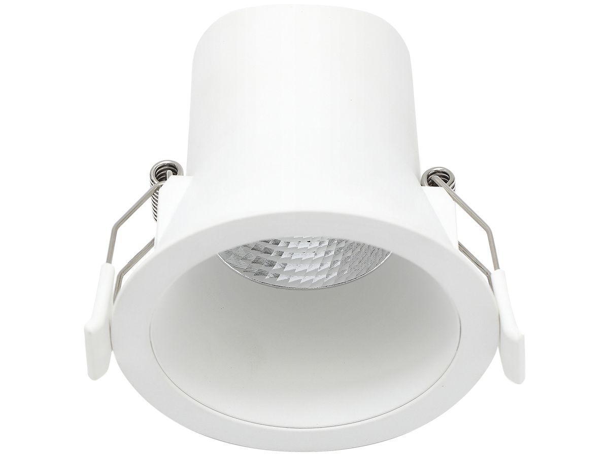 EB-LED-Downlight DOTLUX CIRCLEcomfort-AC 6W, 3000K, dimmbar, weiss