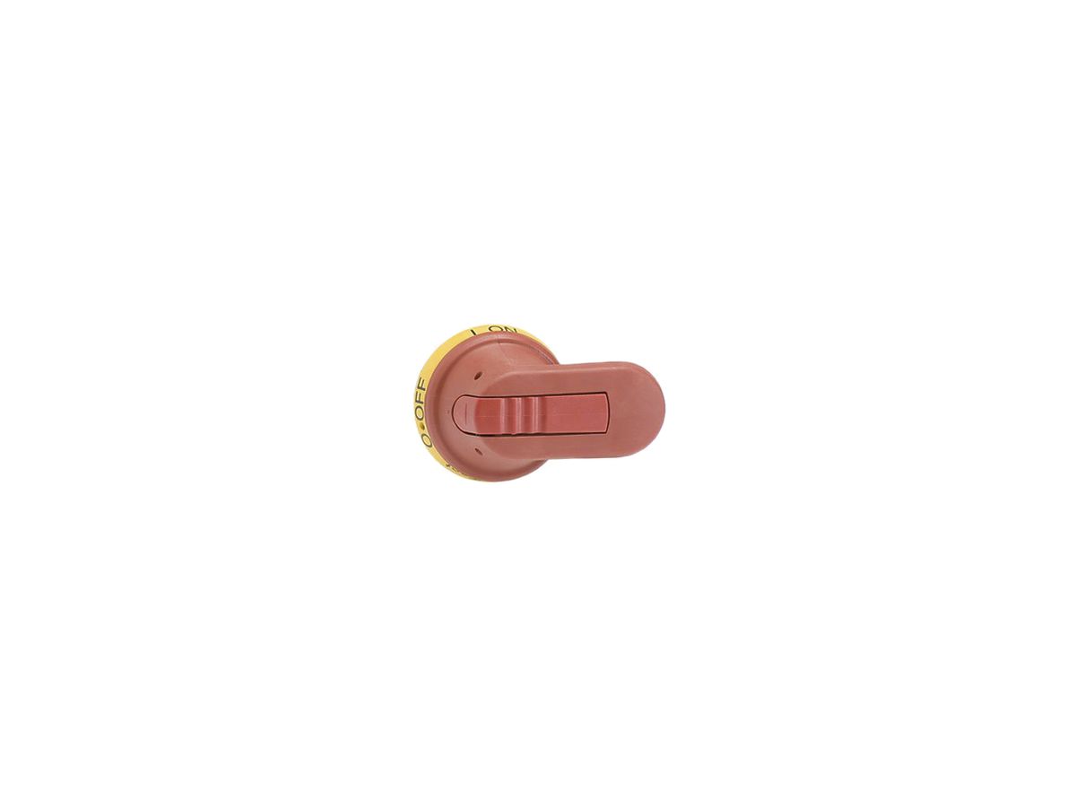Pistolengriff ABB für OT160-250 rot/gelb IP65, Welle 65mm abschliessbar