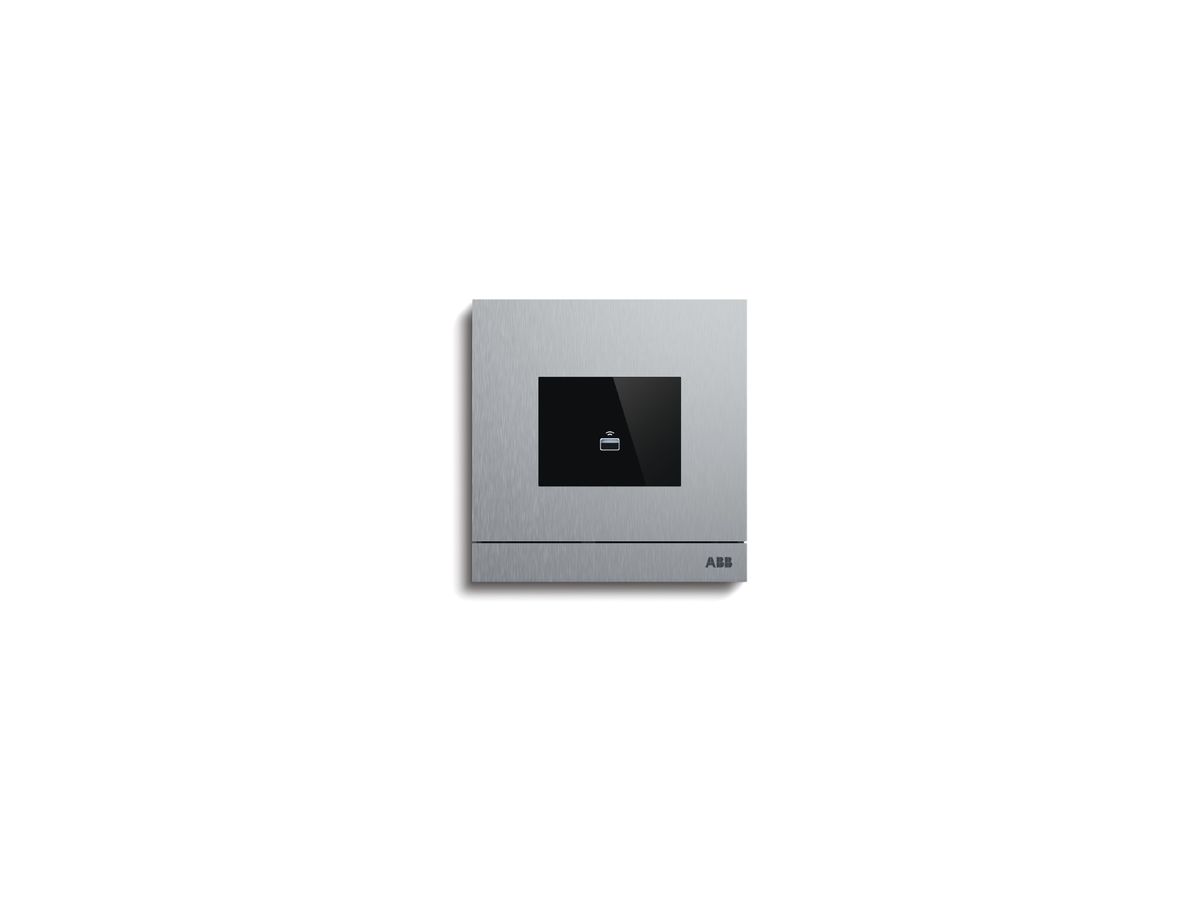 Aussenstation ABB-Welcome mit Transponder-Modul, edelstahl
