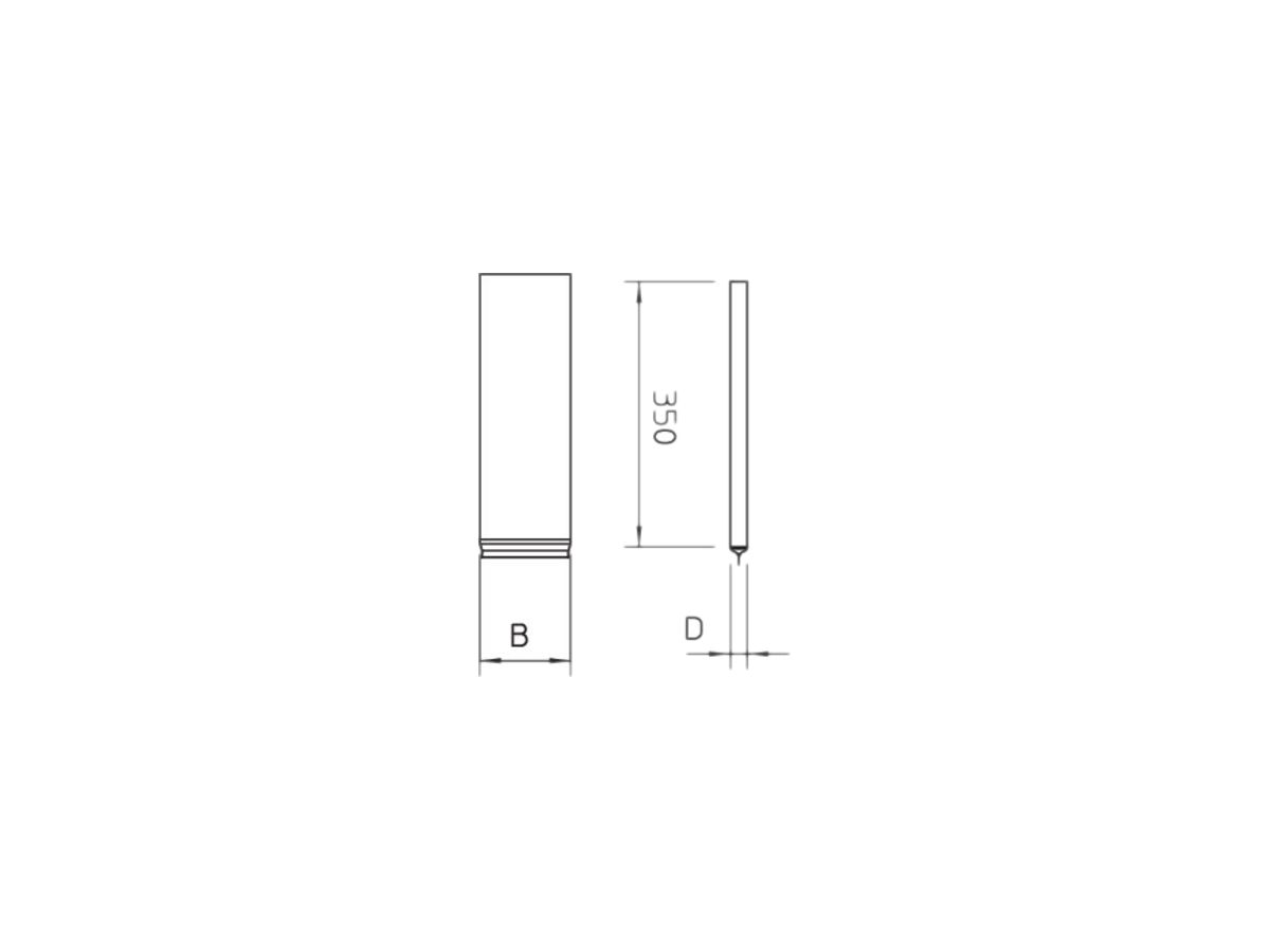 Brandschutzkissen Bettermann mittel 350×170×23mm, grau