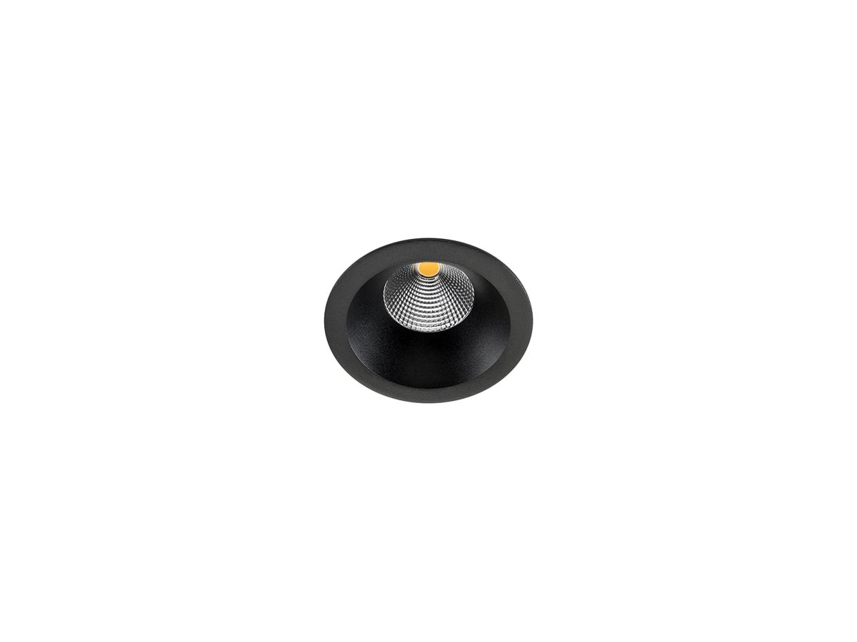 LED-Downlight SG Junistar Soft 11W 760lm 930 IP20/IP54 42° DALI Ø94mm schwarz